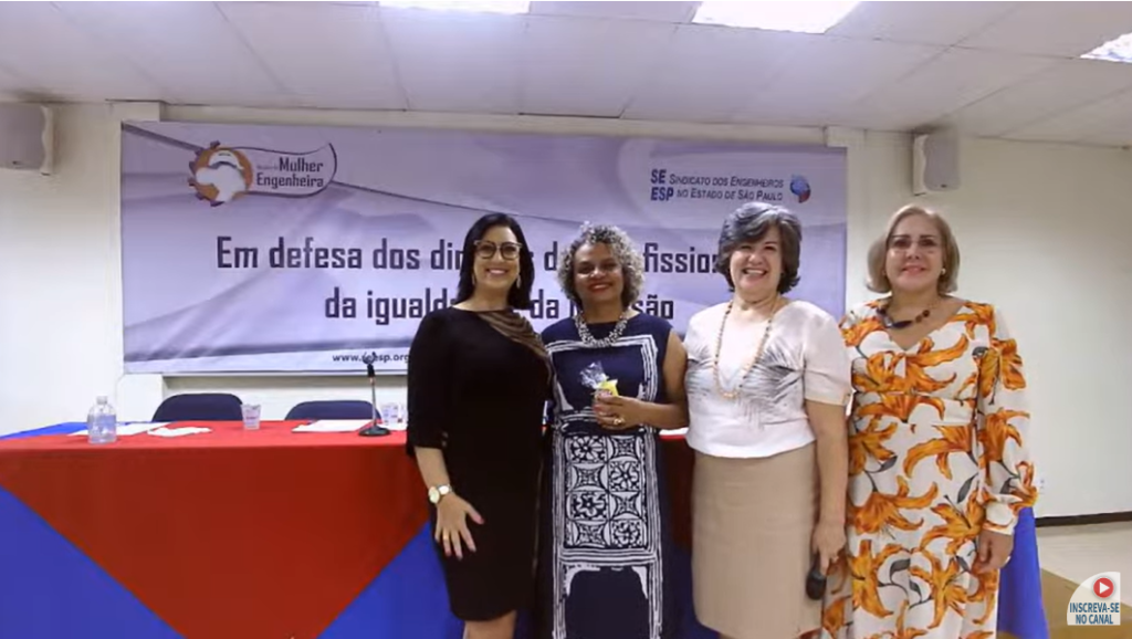 Francisca Adalgisa, diretora da APU, integra debate com mulheres engenheiras do SEESP 