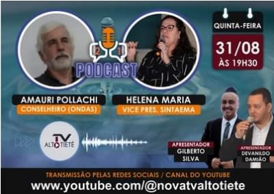 Privatização da Sabesp: diretor da APU participa do podcast Alto Tietê