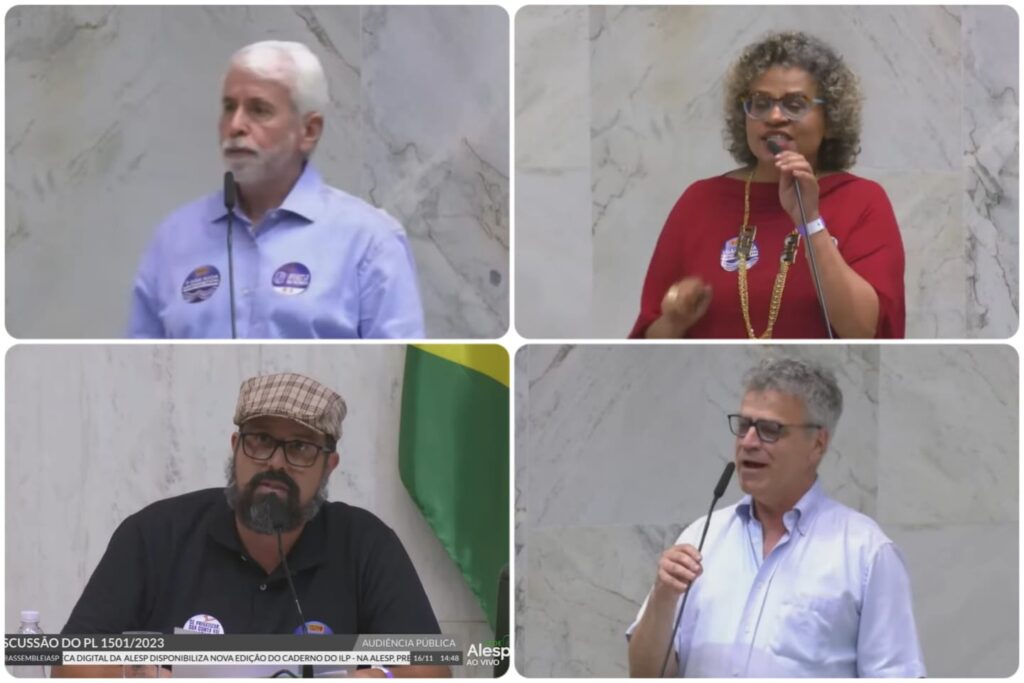 APU participa de audiência pública sobre o PL 1501/2023, que autoriza o estado de SP a promover medidas de desestatização da Sabesp