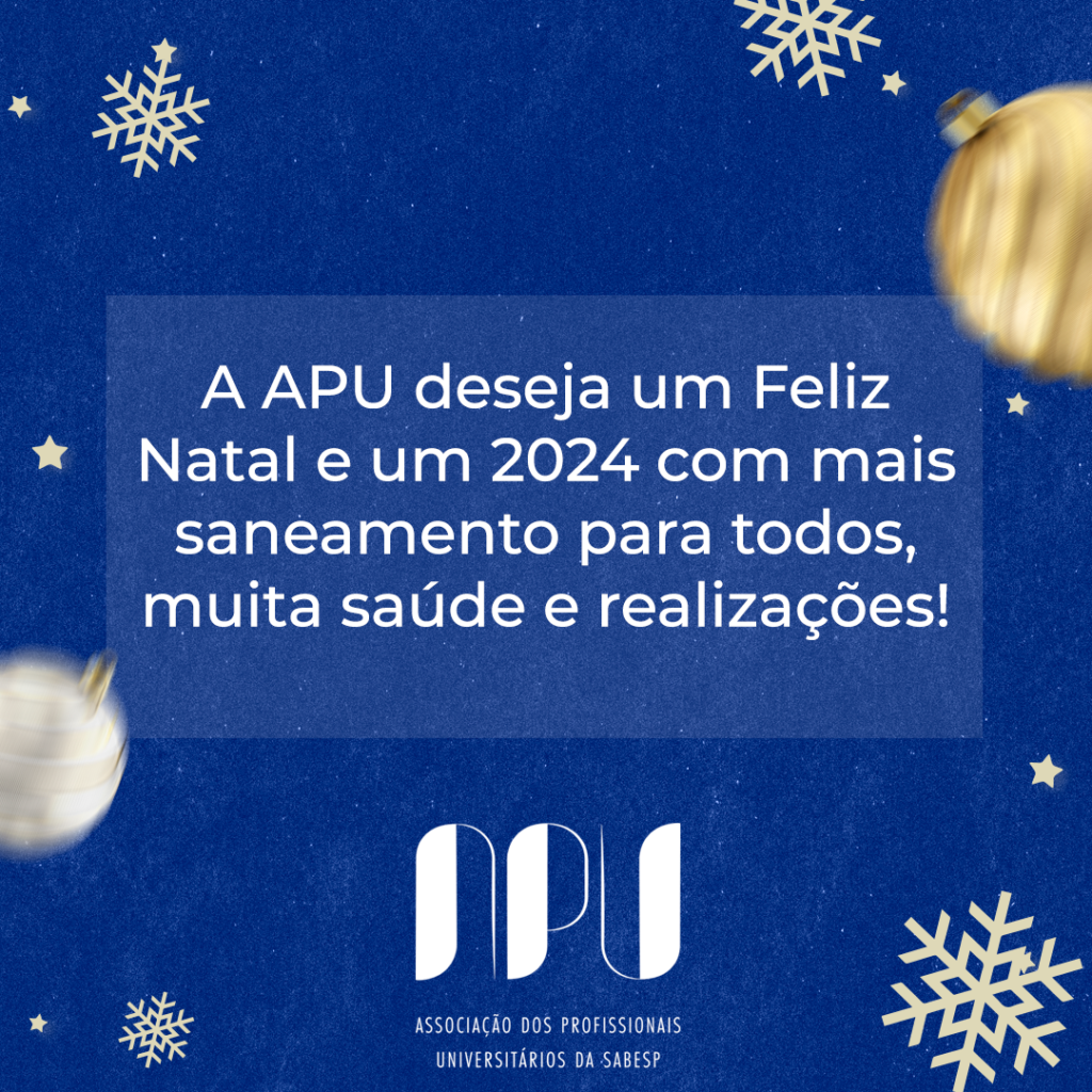 APU deseja Boas Festas a todos!