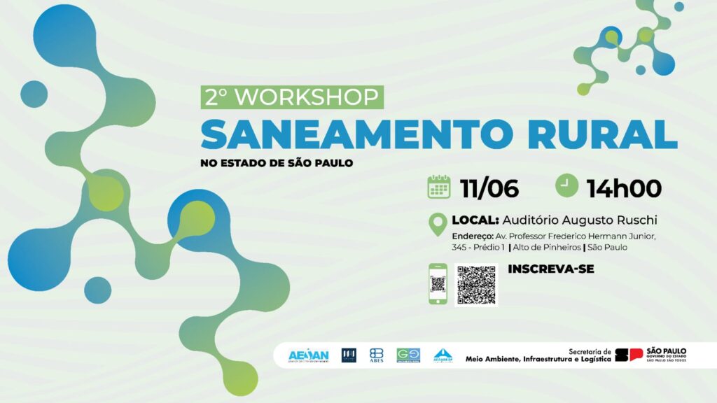 APU e G9 Saneamento apoiam segunda edição do Workshop de Saneamento Rural promovido pela Semil
