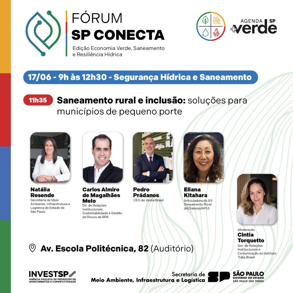 APU/G9 Saneamento participará do Fórum SP Conecta